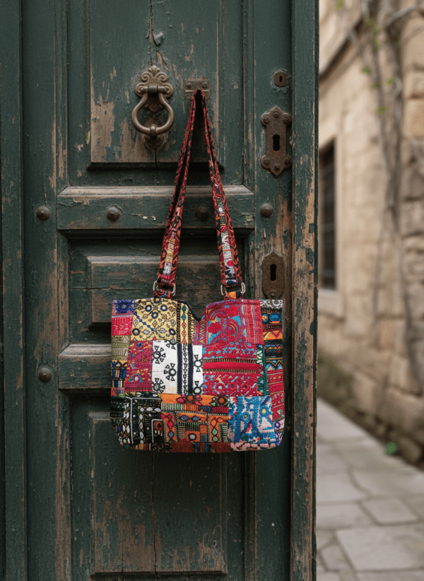 Handcrafted Patchwork Heritage Handbag