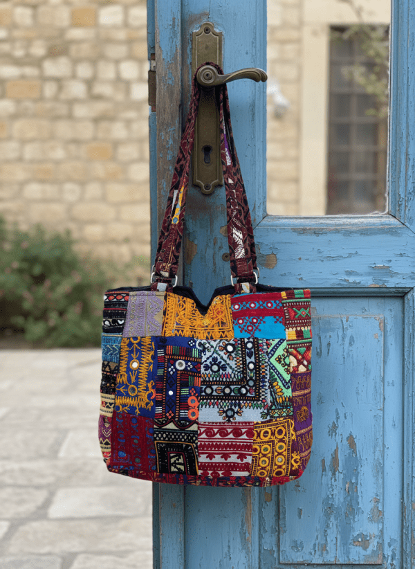 Vintage Patch Charm Handbag