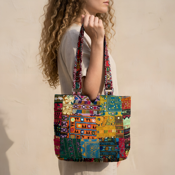 Heritage Patch Bloom Handbag